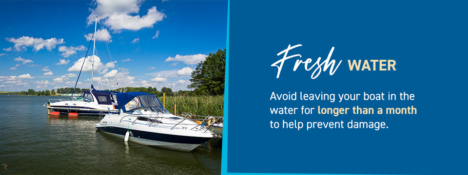 Fresh Water Boat Storage